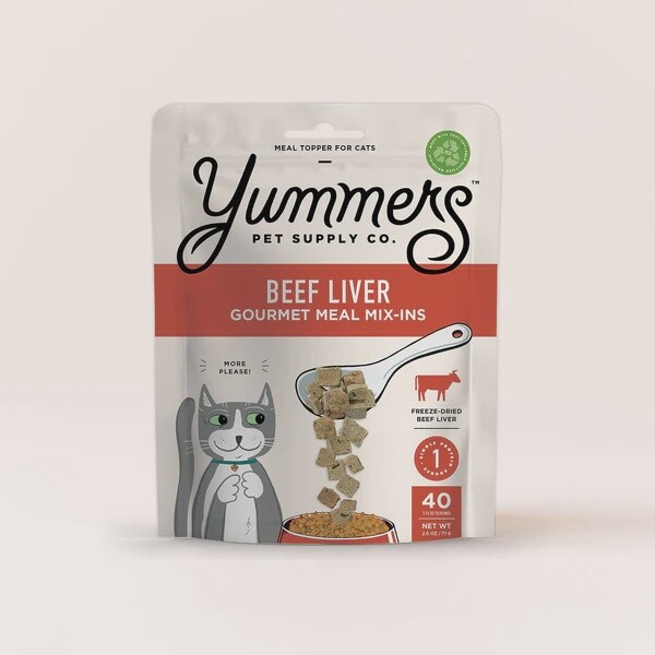 YUM CAT FD BEEF LIVER MEAL MIX IN 2.5 OZ