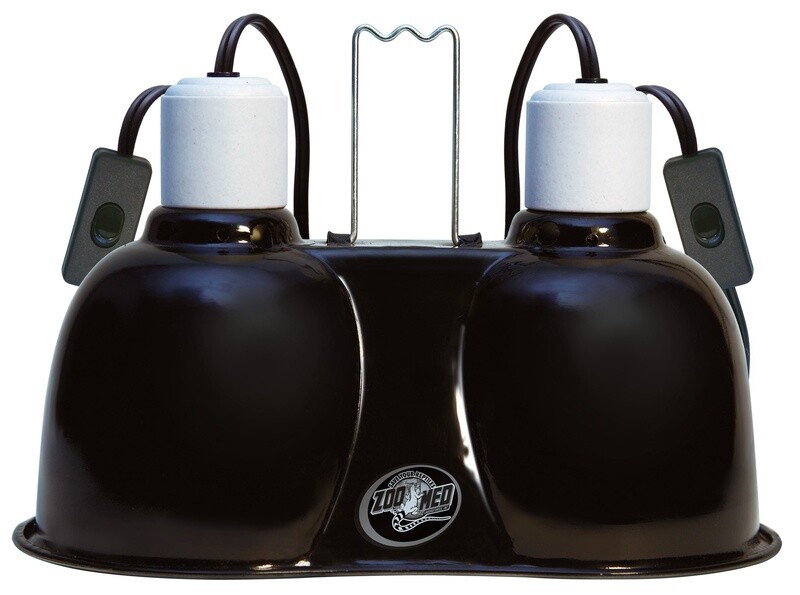 ZOO MED MINI DEEP DOME COMBO FIXTURE
