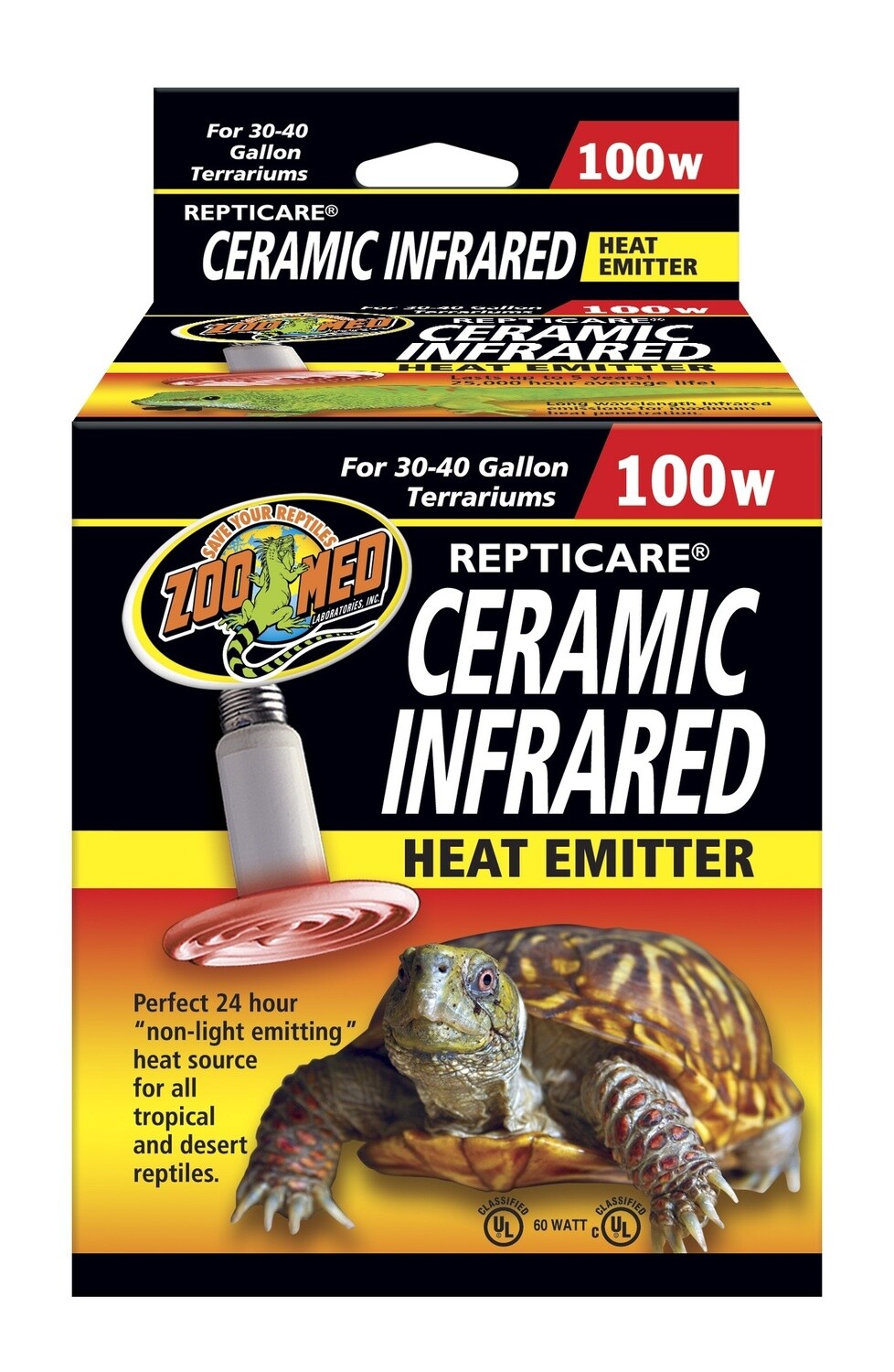 ZM CERAMIC HEAT EMITTER 100W