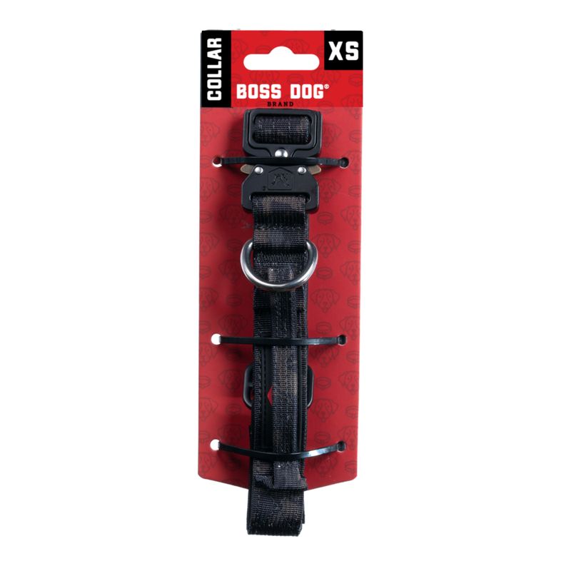 BD CAMO COLLAR BLACK SM 1.2&quot;