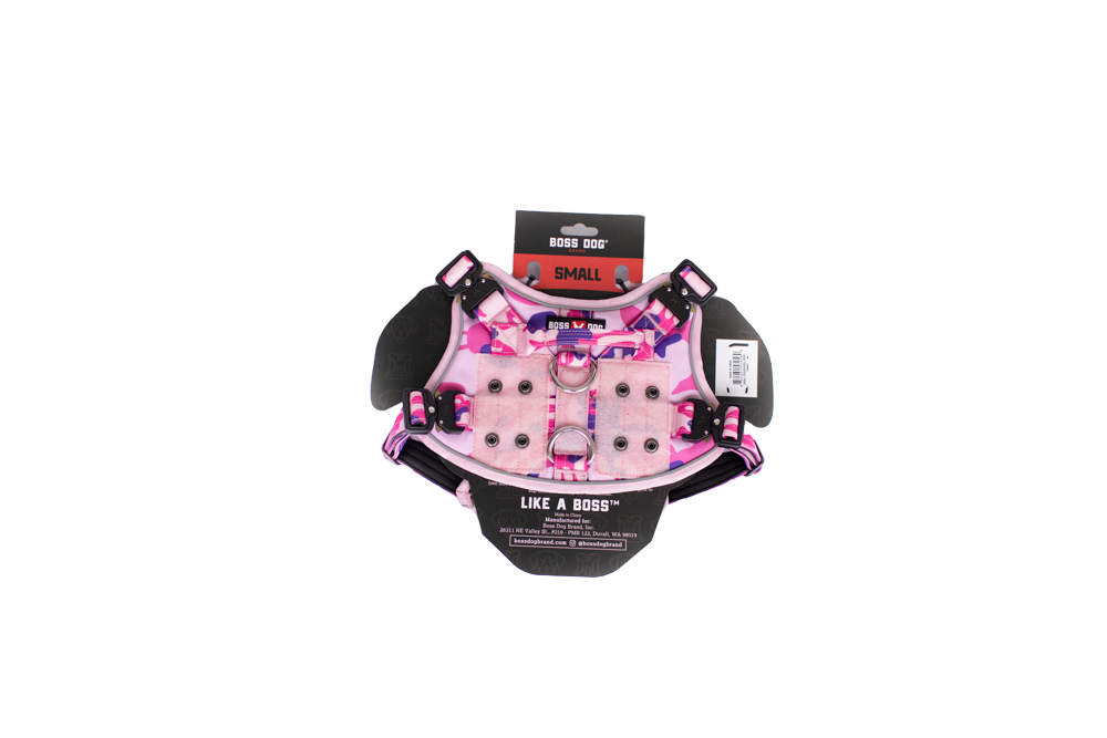 BD HARNESS PINK CAMO SM