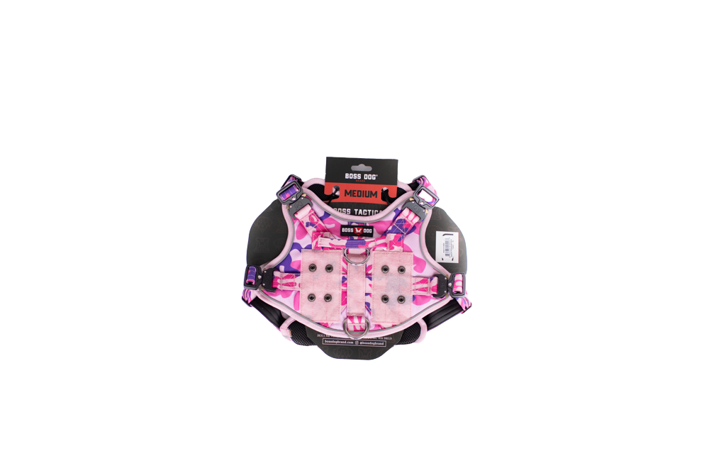 BD HARNESS PINK CAMO MD