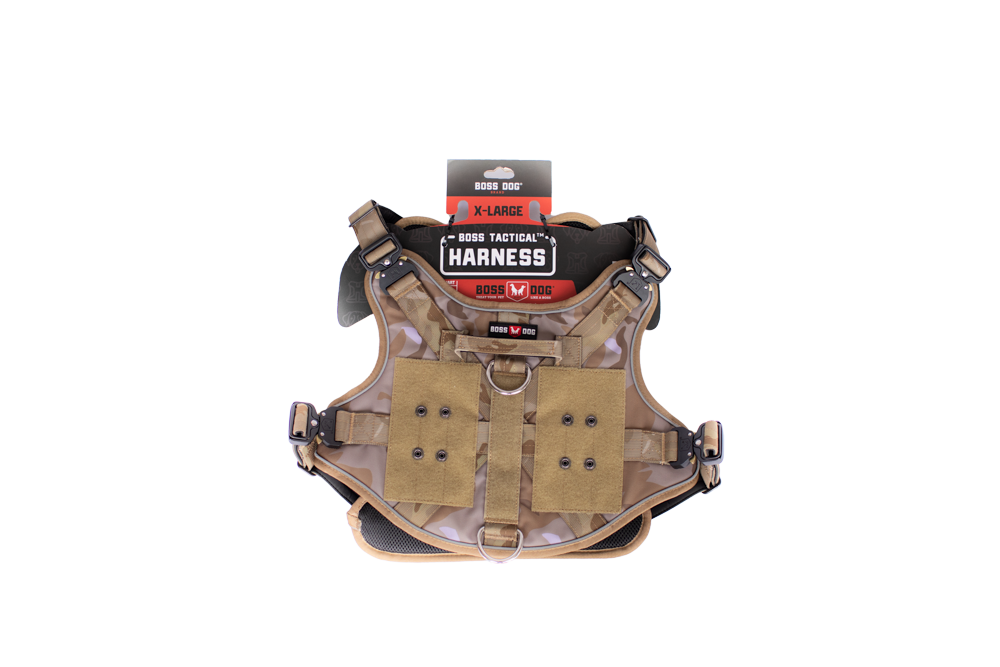 BD HARNESS CAMO TAN XL