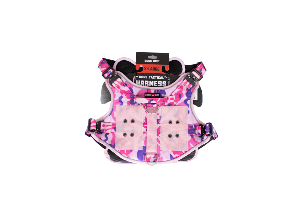 BD HARNESS PINK CAMO XL