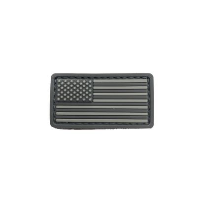 BD COLLAR PATCH STEALTH FLAG