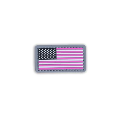 BD COLLAR PATCH PINK FLAG