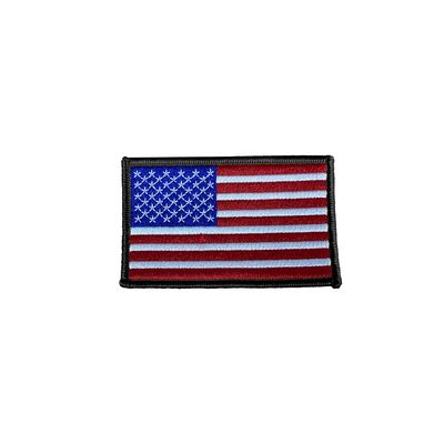 BD HARNESS PATCH USA FLAG LG