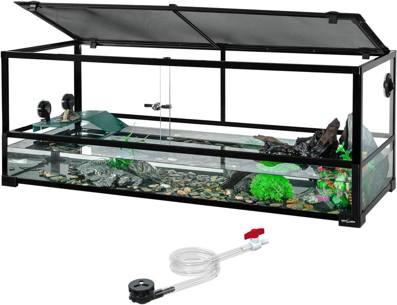 PWB GLASS TURTLE TANK 48X18X18 PRK481818