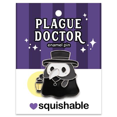 SQUISHABLE ENAMEL PIN PLAGUE DOCTOR
