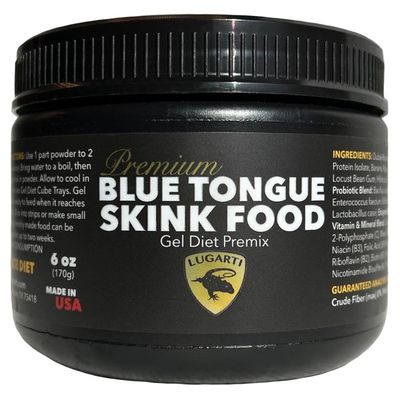 LUG BLUE TONGUE SKINK GEL DIET