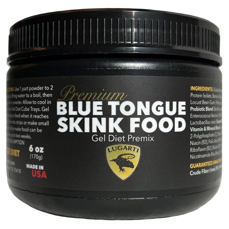 LUG BLUE TONGUE SKINK GEL DIET