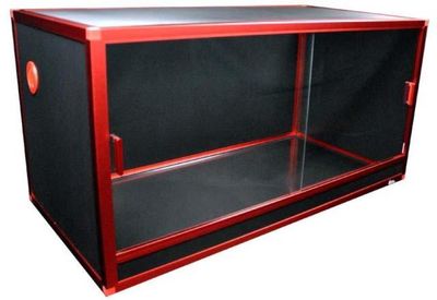 VE 4X2X2 SLIDING DOOR CAGE RED