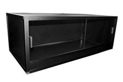 VE 4X2X2 SLIDING DOOR CAGE BLACK