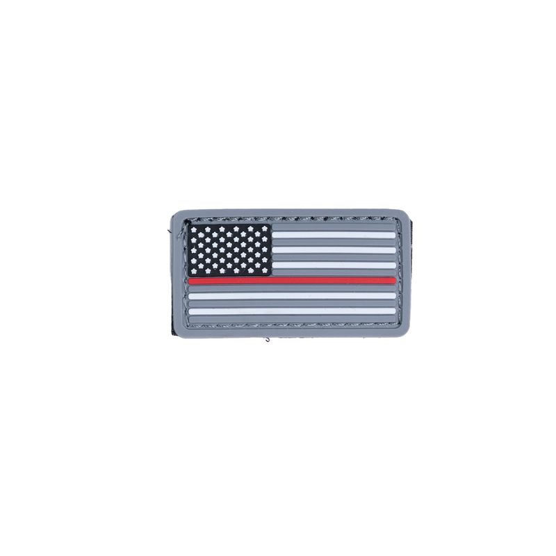 BD COLLAR PATCH THIN RED LINE FLAG