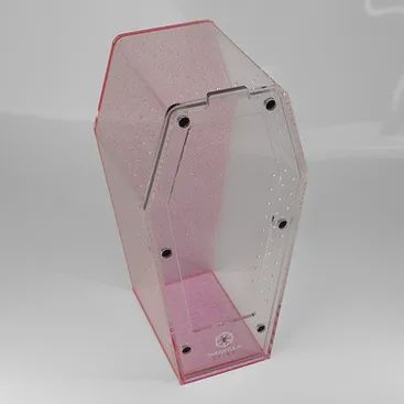 TC COFFIN CRIB MINI PINK SPARKLE