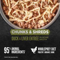 ORIJEN CAN C CHUNKS DUCK/LIVER 3 OZ
