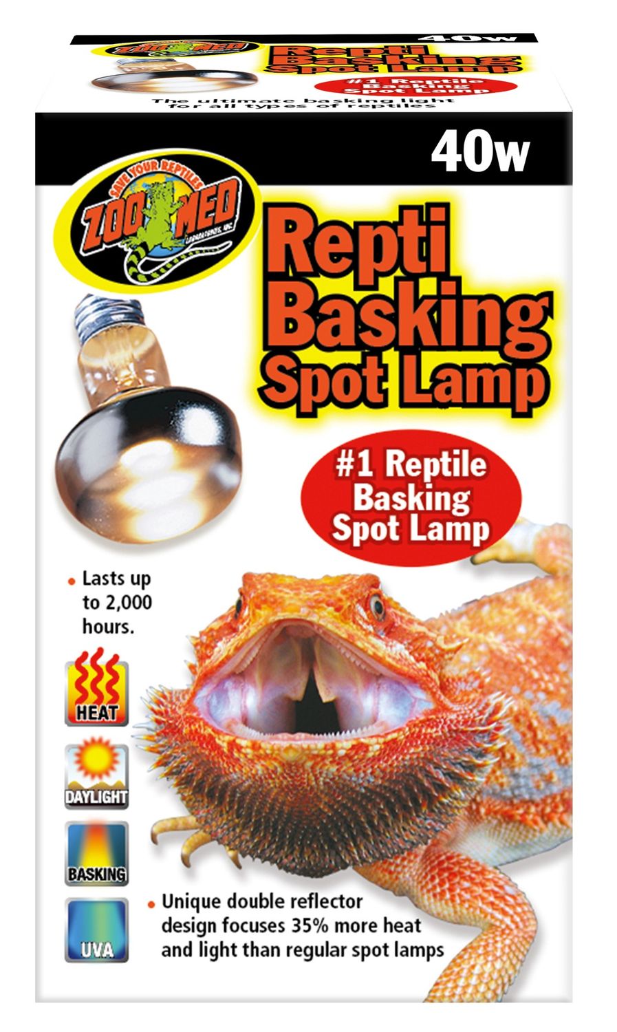 ZM BASKING SPOT LAMP 40 WATT