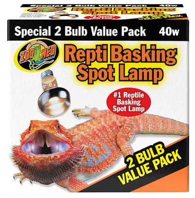 ZM BASKING SPOT LAMP 40 W 2PK