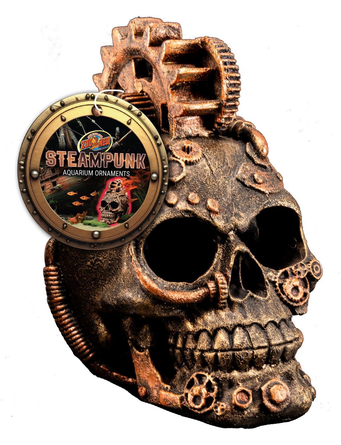 ZM STEAMPUNK SKULL DECOR