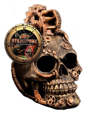 ZM STEAMPUNK SKULL DECOR
