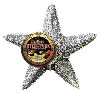 ZM STEAMPUNK STARFISH DECOR