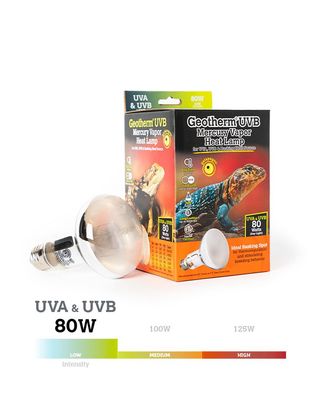 GAL GEOTHERM MVB HEAT &amp; UVB 80 WATT