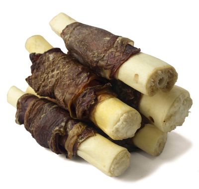 SUPERCAN 6" BEEF WRAPPED COW TAIL