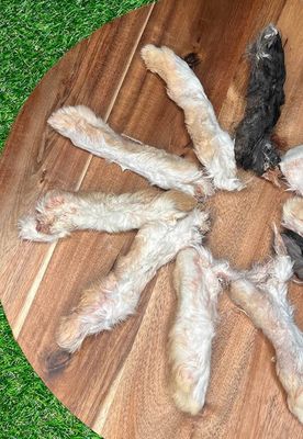 FUREVER PRIMAL RABBIT FEET