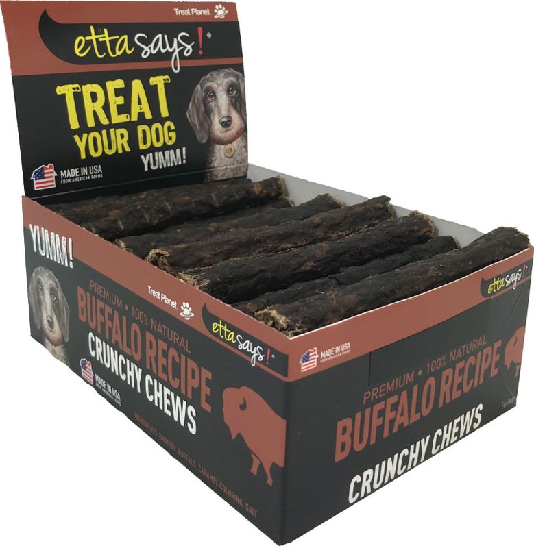 TREAT PLANET 4.5 BUFFALO CRUNCHY CHEW EACH