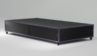 VE 4X2 BASE WITH CASTERS PURPLE