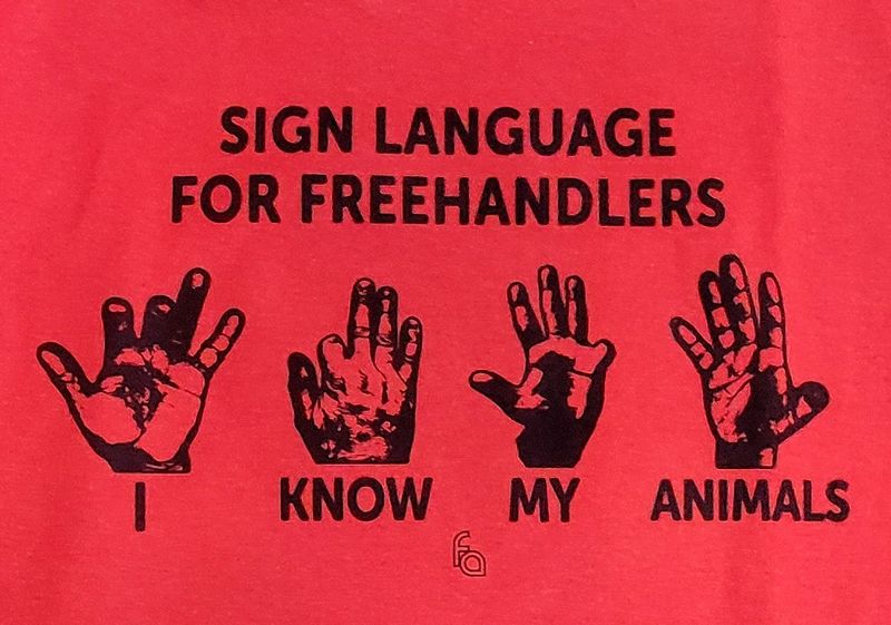 FUL T-SHIRT SIGN LANGUAGE FREEHANDLERS MD