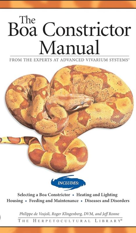 AVS BOA CONSTRICTOR MANUAL