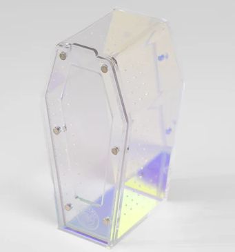 TC COFFIN CRIB MEDIUM IRIDESCENT BY &quot;WEB CANDY&quot;