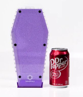 TC COFFIN CRIB MEDIUM GLITTER PURPLE