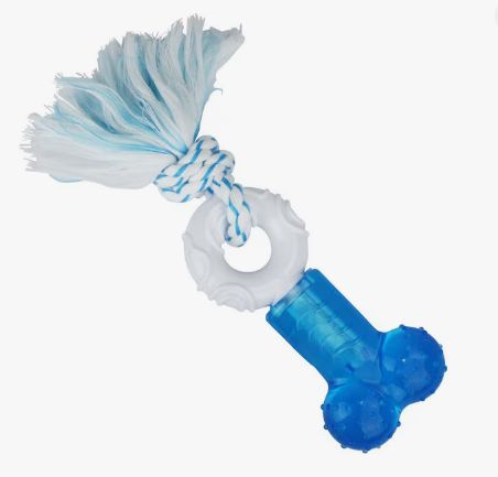 MP CANINE CLEAN PEPPERMINT DOG TOY BONE DONUT ROPE