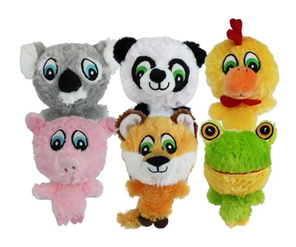 MP KNOBBY NOGGINS DOG TOY 4&quot; ASSORTED