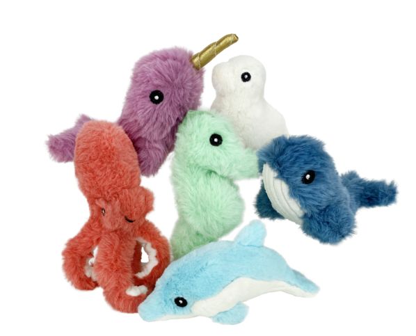 MP MINI PET DEEP SEA CUDDLERS ASSORTED