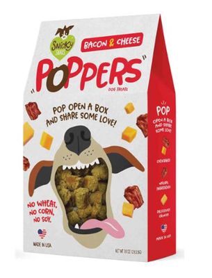 SNICKY SNAKS BACON AND CHEESE POPPERS 10 OZ