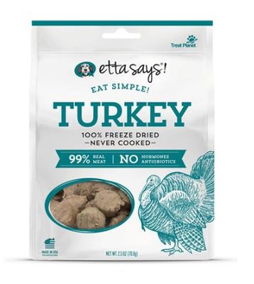 ETTA SAYS EAT SIMPLE FREEZE DRIED TURKEY 2.5 OZ