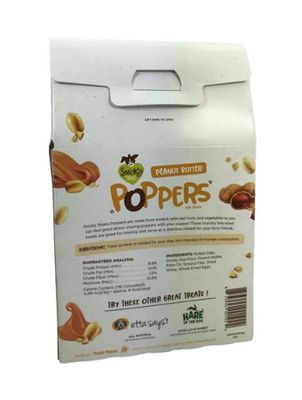 SNICKY SNAKS PEANUT BUTTER POPPERS 10 OZ