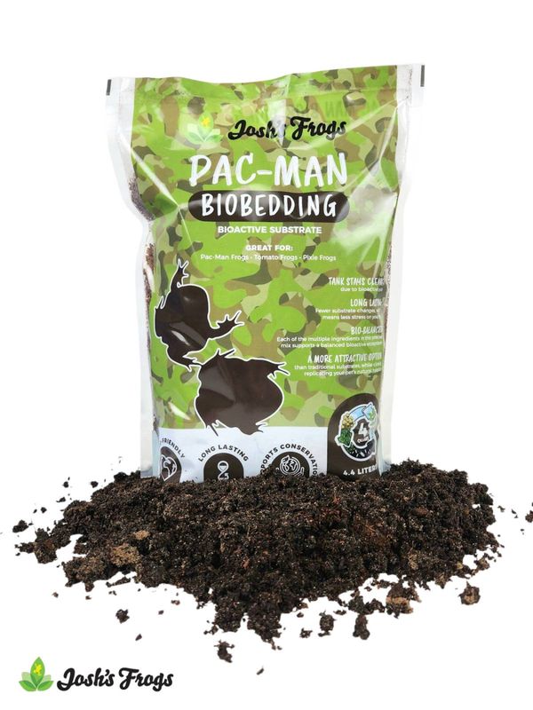 JF BIO BEDDING PAC-MAN FROG 4QT