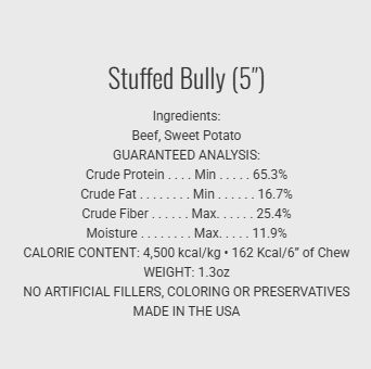 ETTA SAYS ESOPHANORMOUS BULLY CHEW 5 INCH