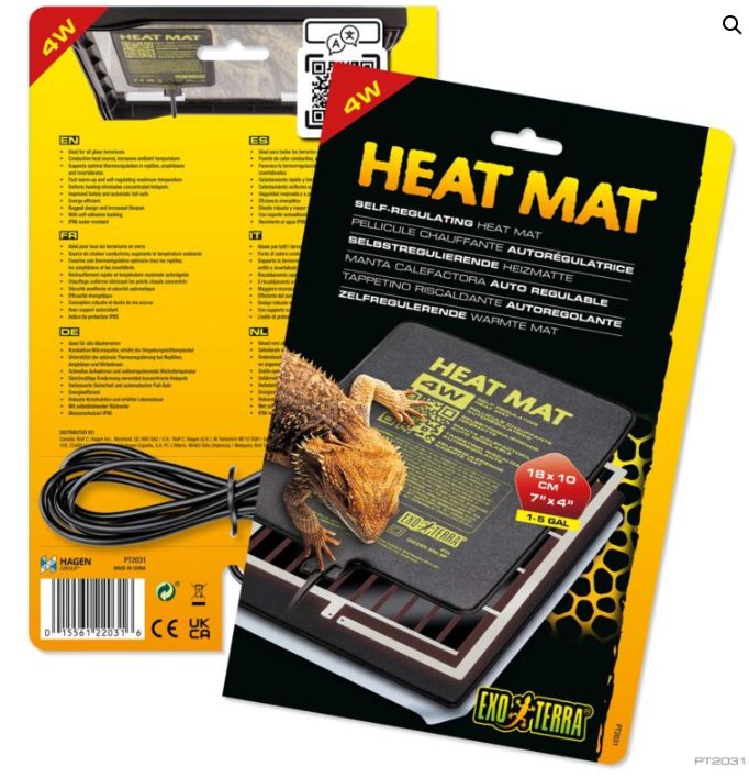 EXO TERRA HEAT MAT 4 WATT PTC
