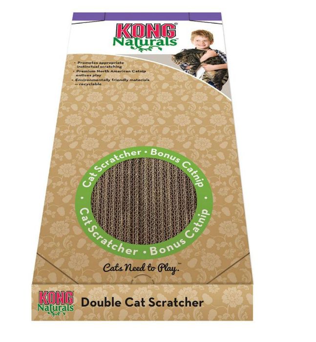 KONG NATURALS DOUBLE CAT SCRATCHER