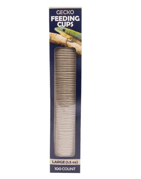 PANGEA GECKO FEEDING CUPS 1.5 OZ BIODEGRADABLE 100 CT