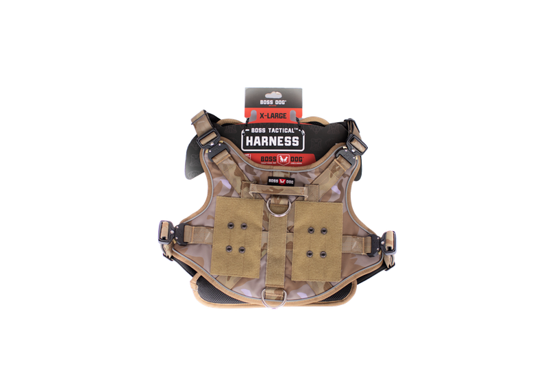 BD HARNESS CAMO TAN XL