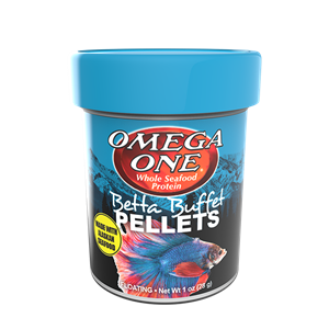 OMEGA BETTA PELLETS 1 OZ