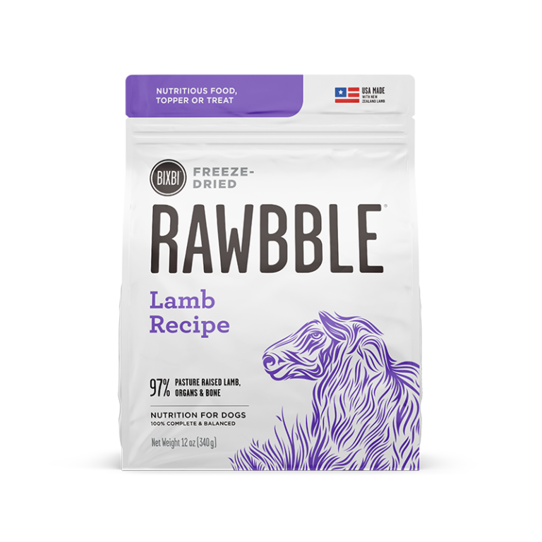 BIX RAWBBLE LAMB 4.5 OZ
