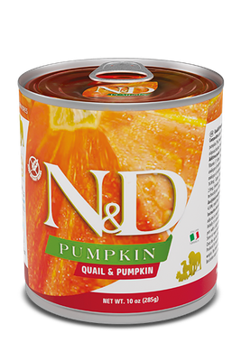 FND P QUAIL/PUMPKIN 10 OZ