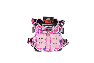 BD HARNESS PINK CAMO XL